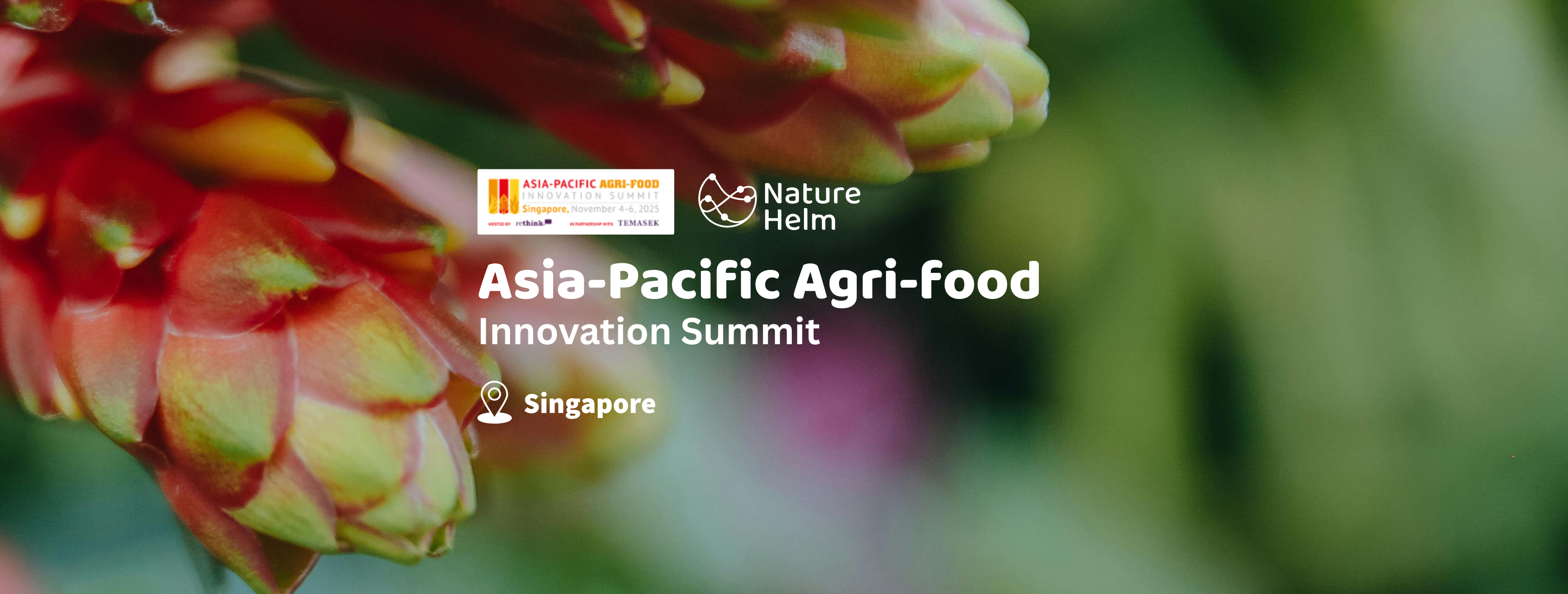 NatureHelm Co-Founders Attended Asia-Pacific Agri-Food Innovation Summit